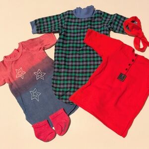 American Girl Pleasant Company Three HTF Vintage Nightshirts